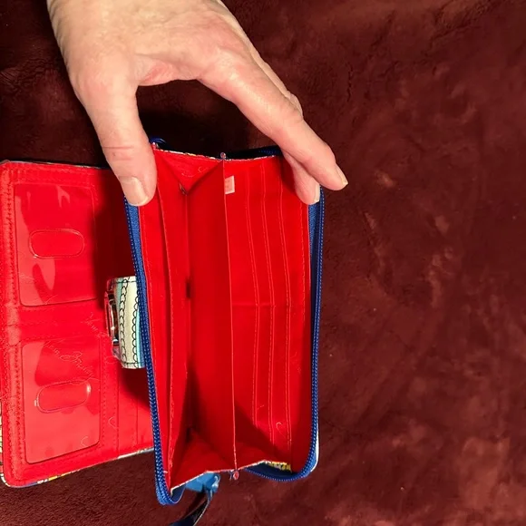 Vera Bradley turnlock wallet - Picture 5 of 5